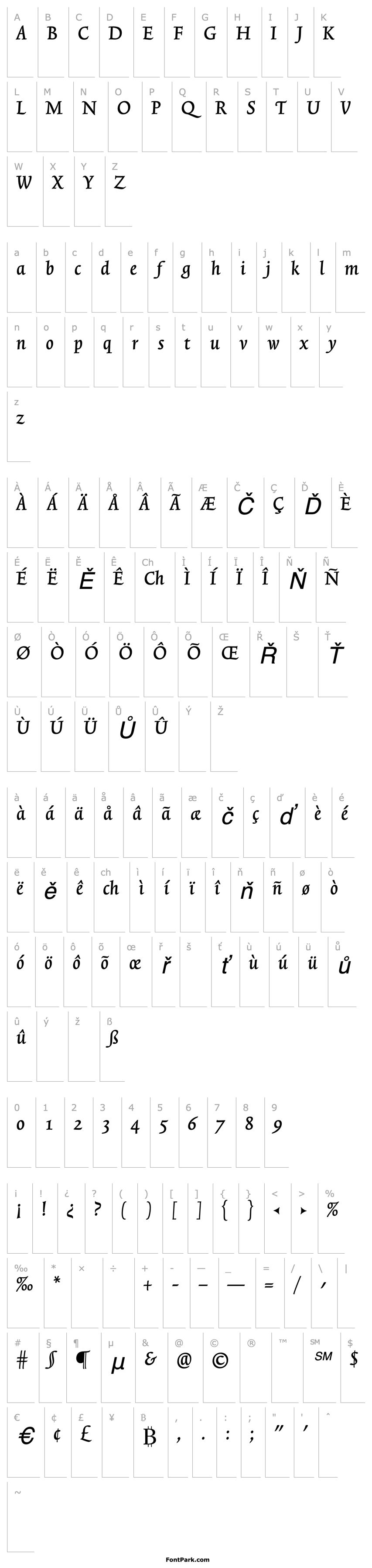 Overview TriniteNo1-MediumItalic