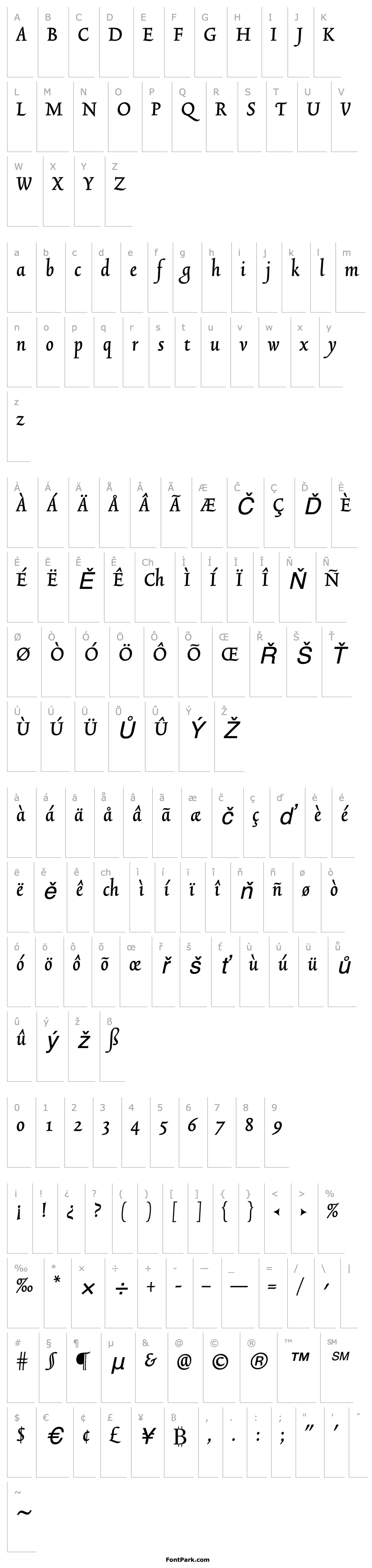 Přehled TriniteNo3-MediumItalic