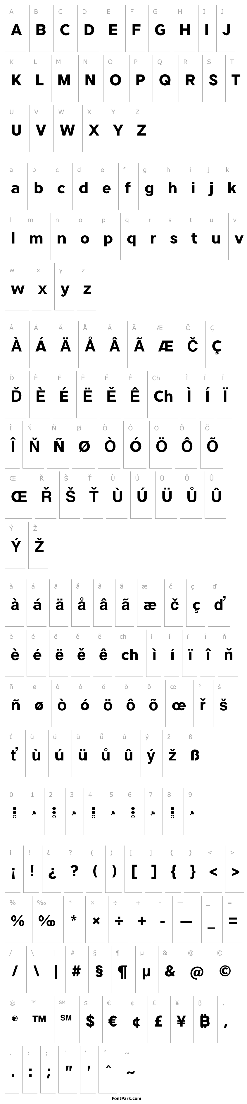 Přehled TRIPLETAExtraBold