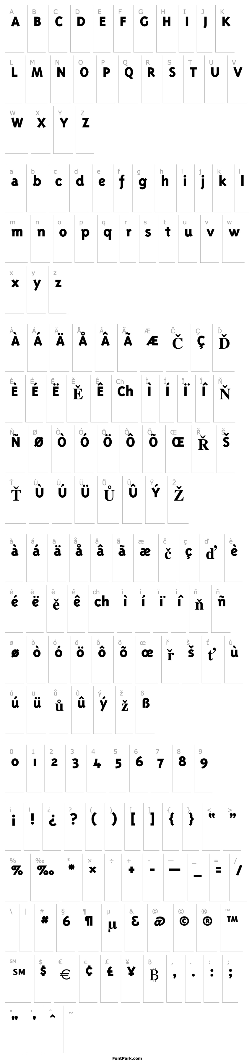 Overview Triplex-ExtraBold