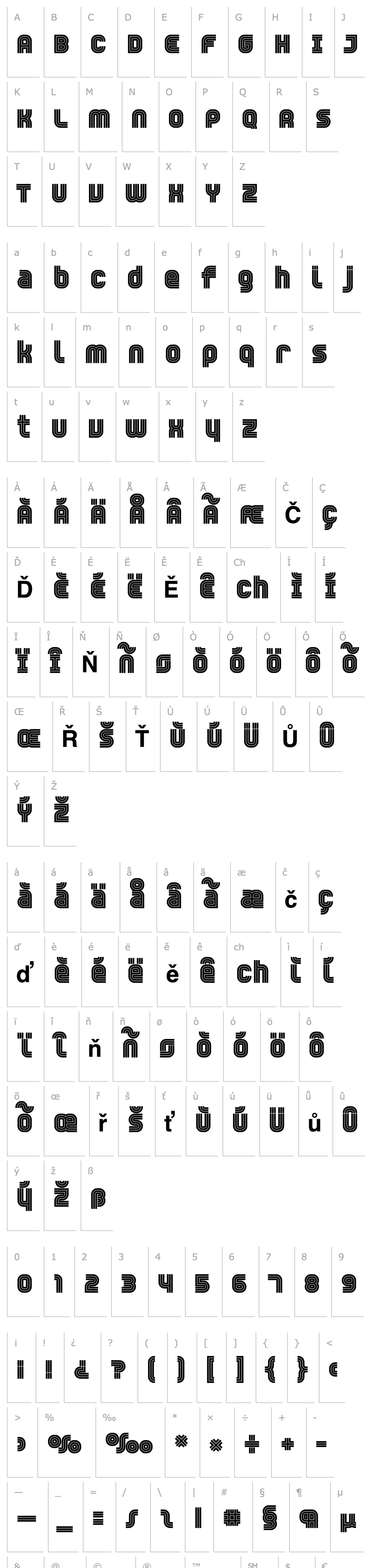 Přehled Trisect ExtraBold