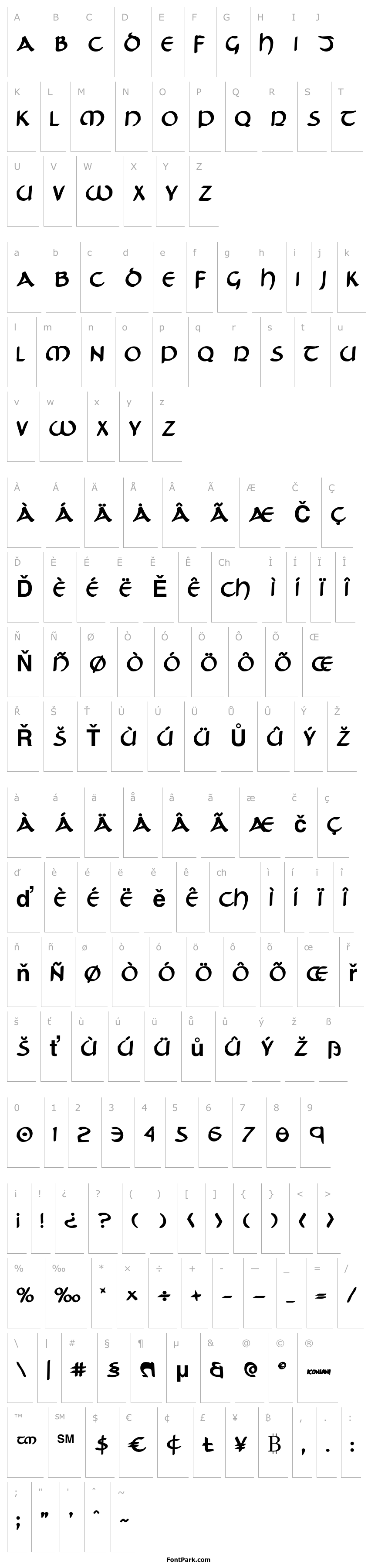 Overview Tristram Bold