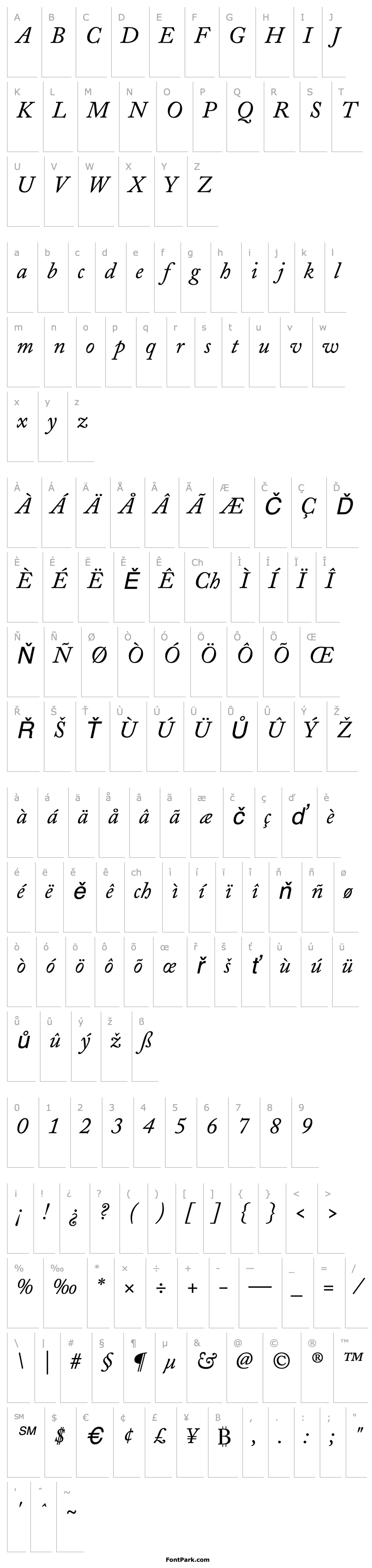 Overview tsp machina 1 Italic