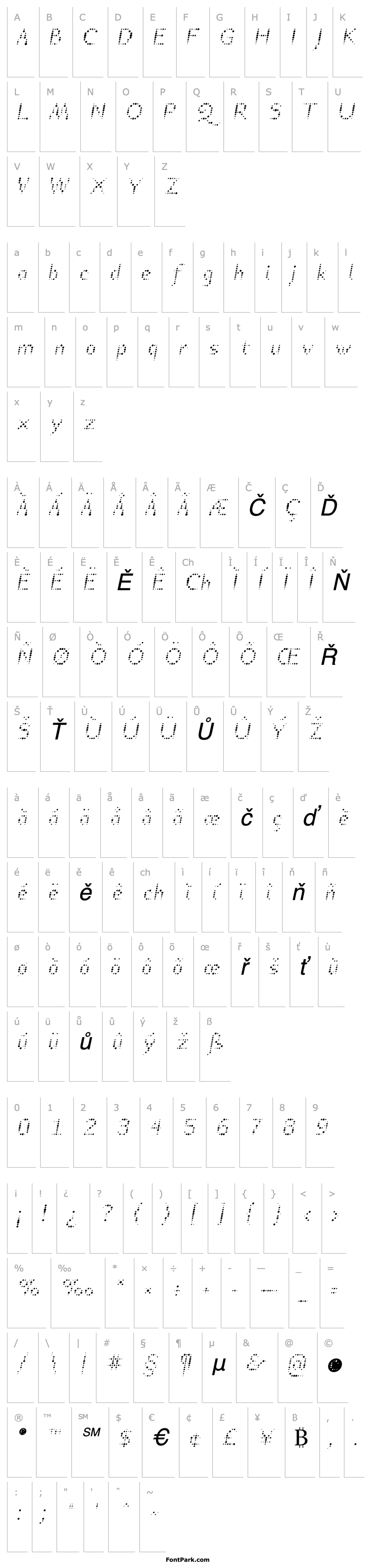 Přehled TTRheostatCelsius-LiteItalic