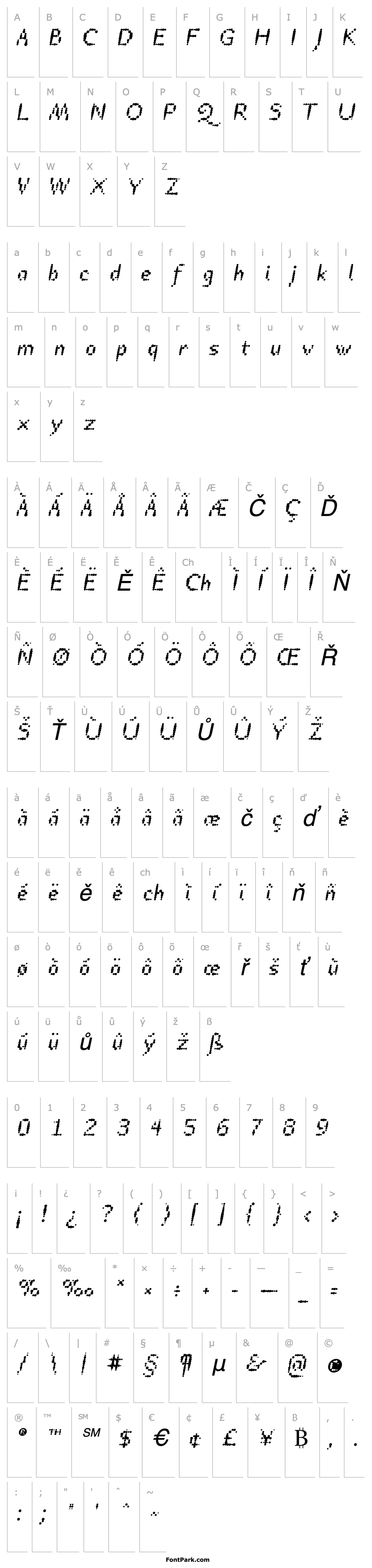 Overview TTRheostatFahrenheit-MediumItalic