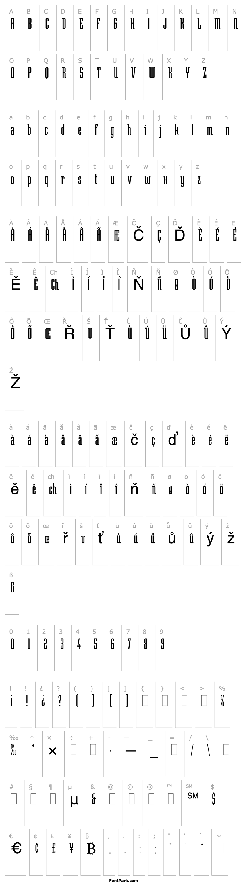 Overview Tufnell-Regular DB