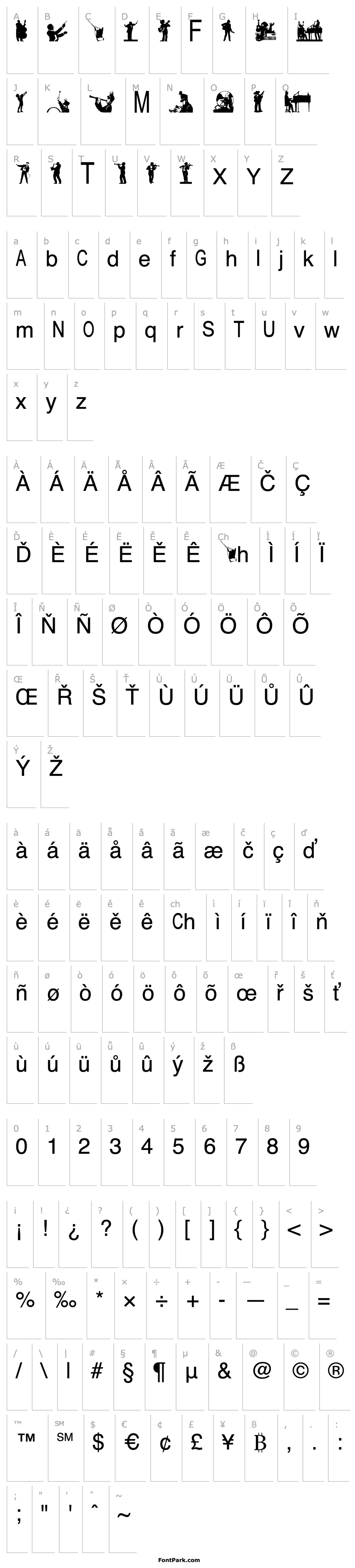 Overview TungFont Musician