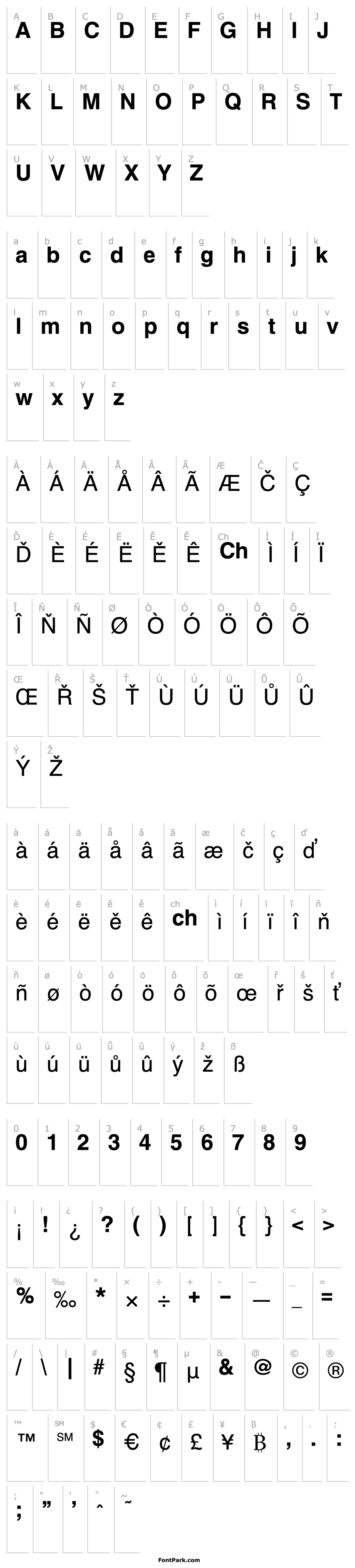 Overview TxFntB12