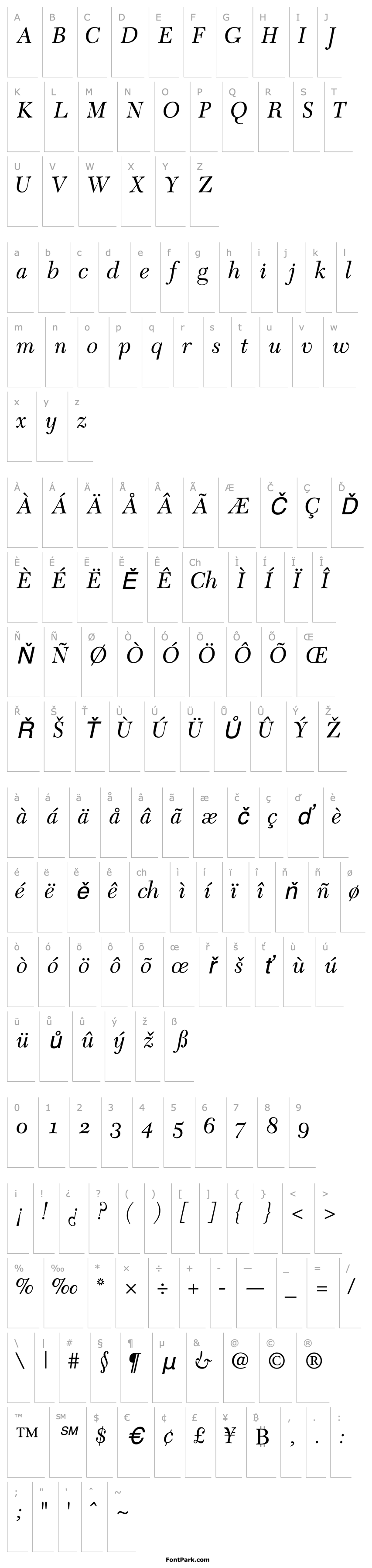 Overview TycoonOSSSK Italic