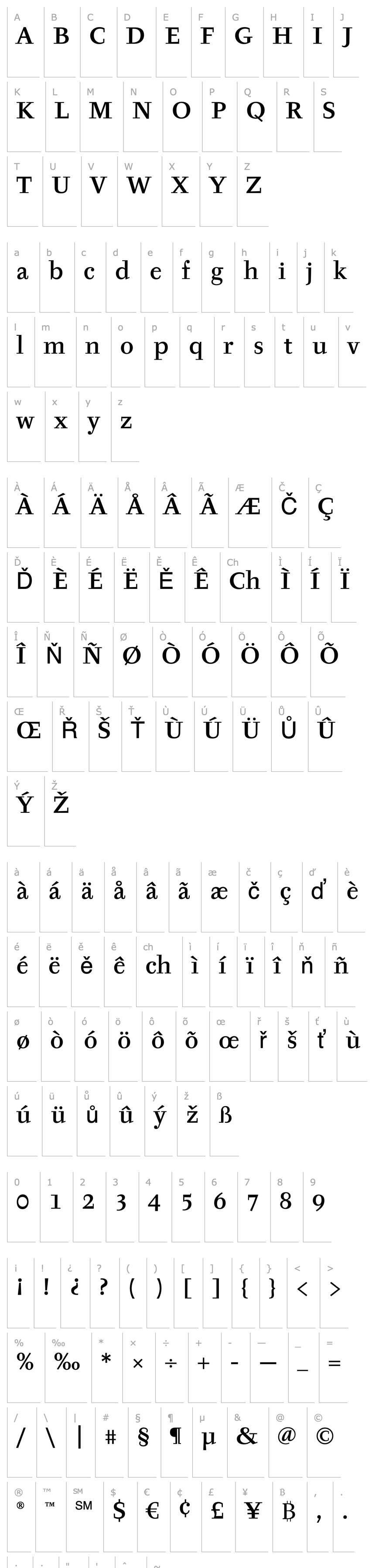 Přehled Tyfa ITC Medium