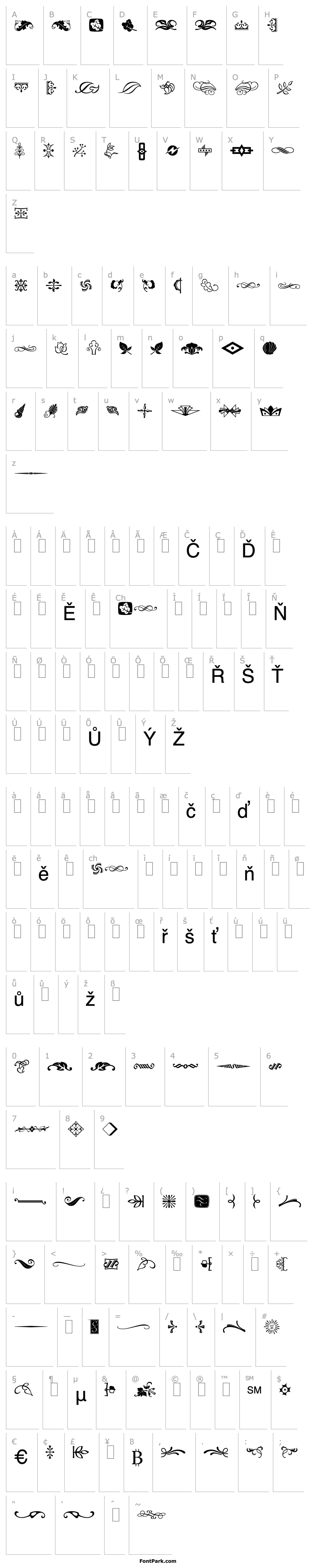 Overview Type Embellishments Two LET Plain:1.0