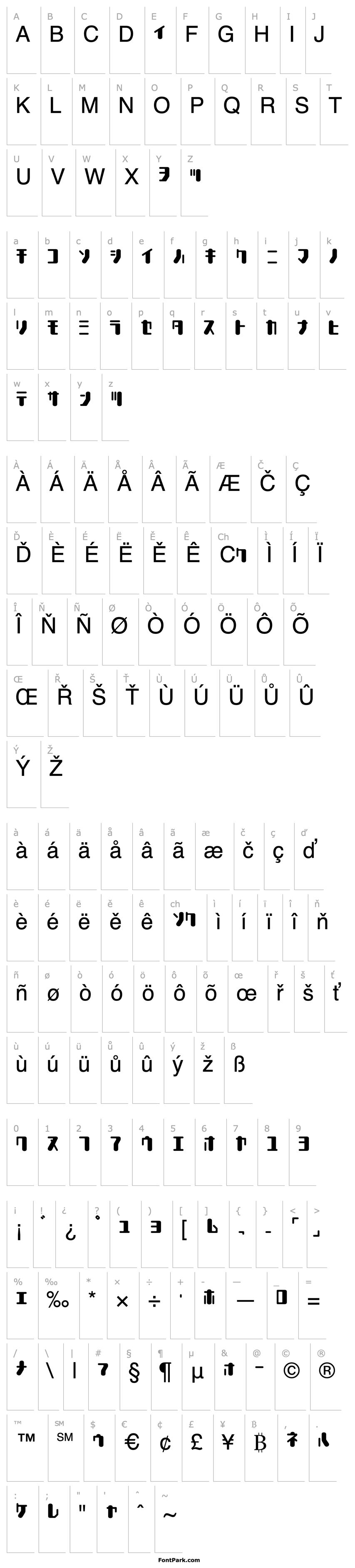 Overview TYPEOUT2097KAT-Regular