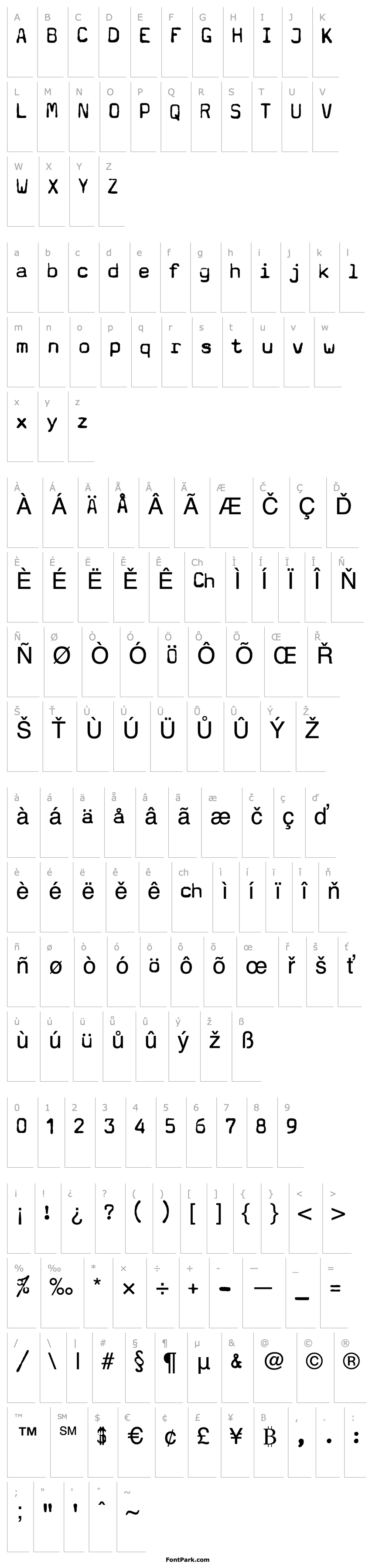 Overview Typewriter - a602 (dead postman 2004)