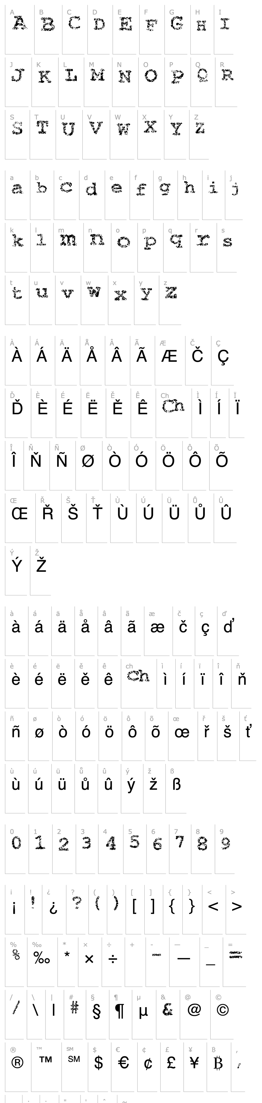 Overview Typewriter from hell