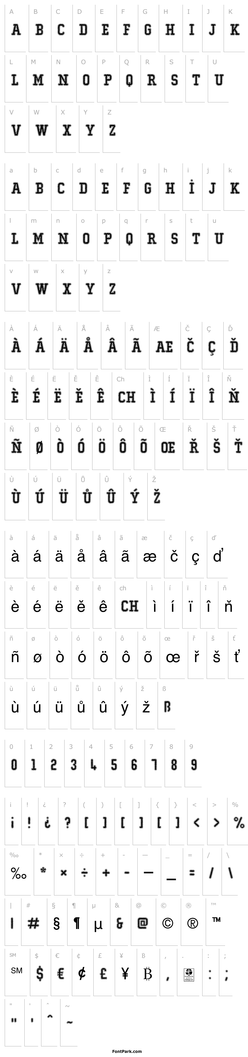 Overview Typo College Dusty Demo