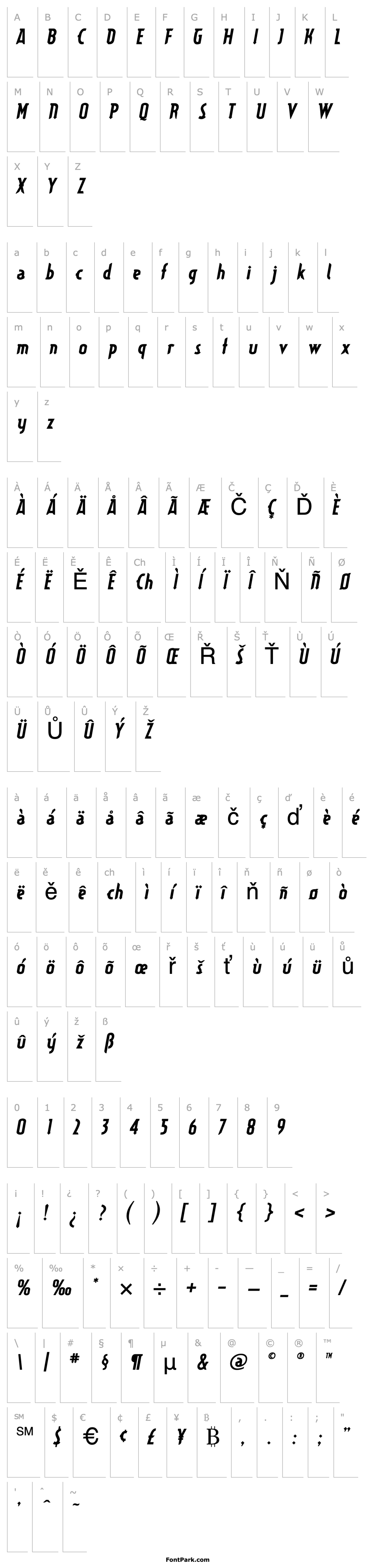 Overview Typographiction2.1 B.I