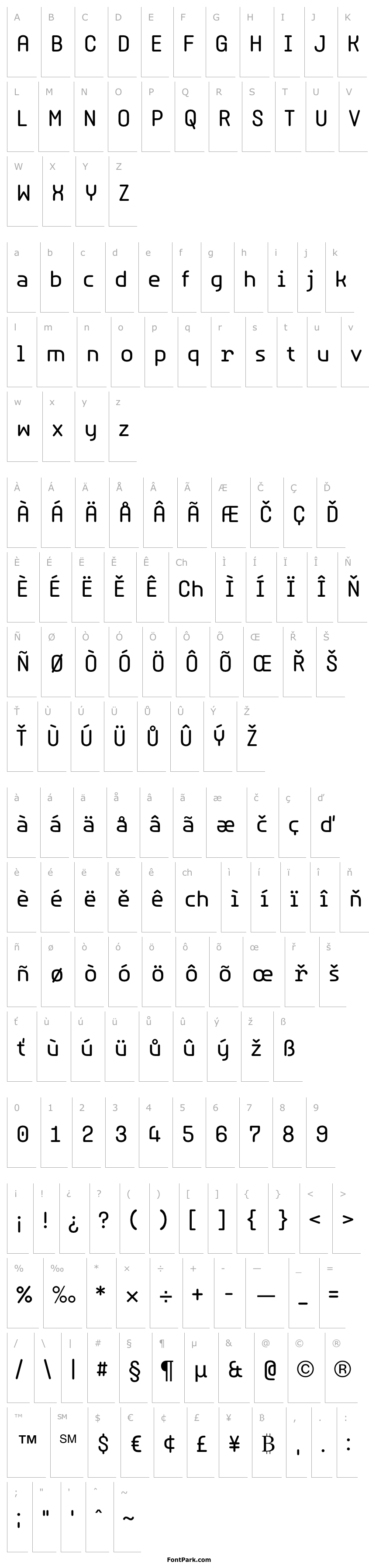 Přehled Typori Regular