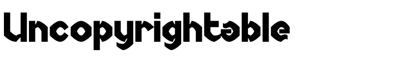 Preview Uncopyrightable