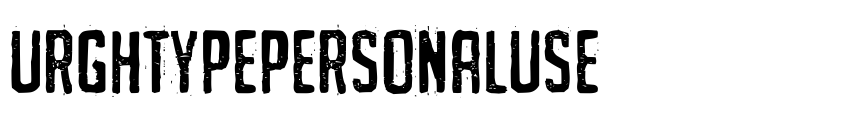 Preview URGHTYPEPERSONALUSE