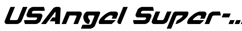 Preview USAngel Super-Italic