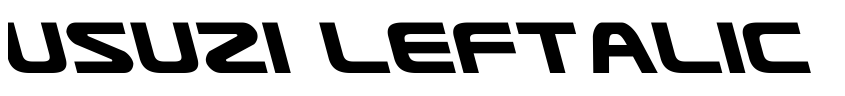 Preview Usuzi Leftalic