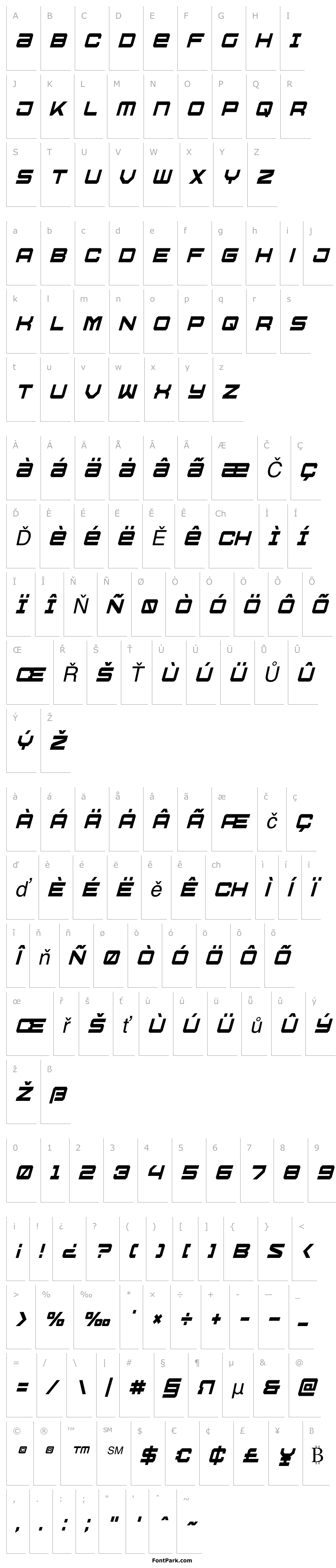 Overview U.S.S. Dallas Condensed Italic