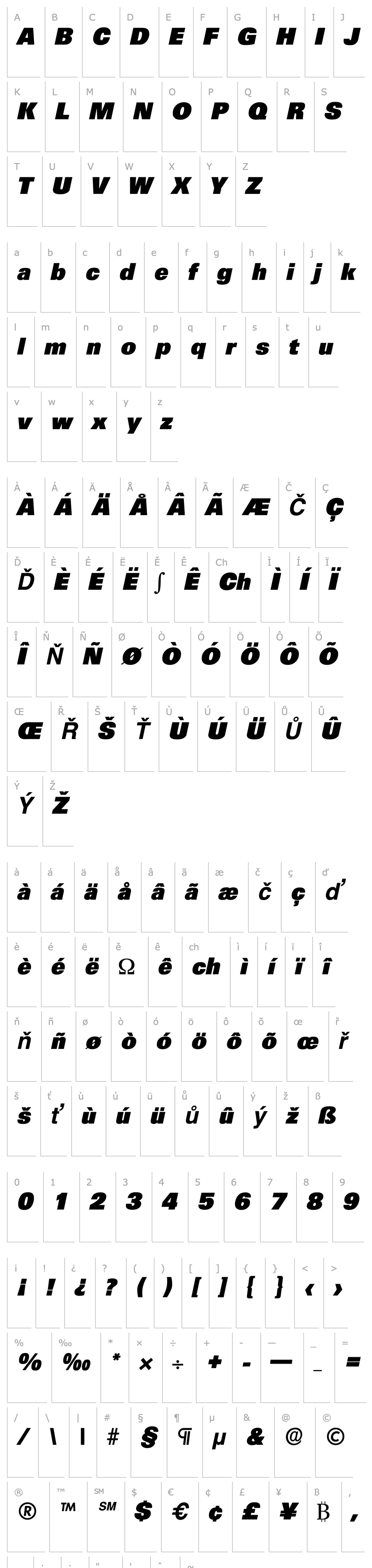 Overview Ultimate-Serial-Heavy-RegularItalic