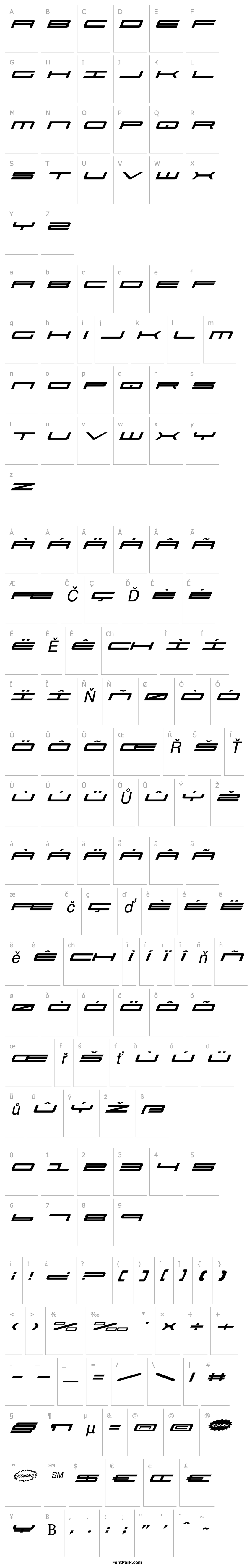 Overview Ultra 911 Italic