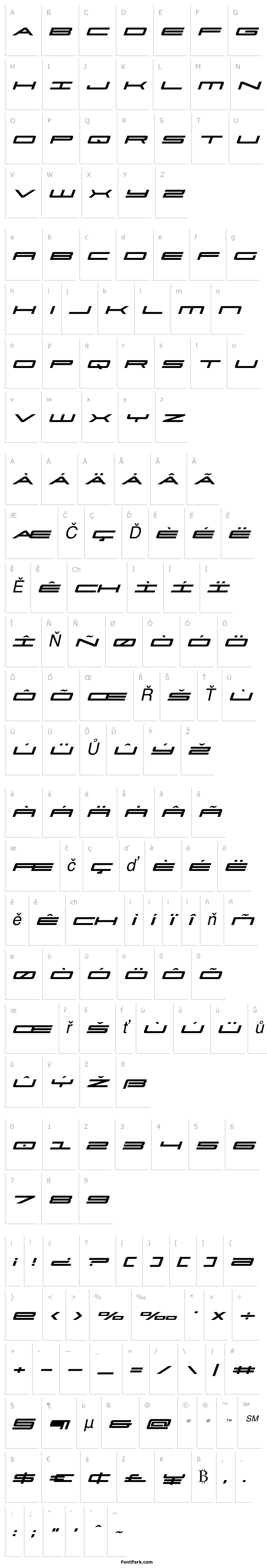 Overview Ultra 911 Italic