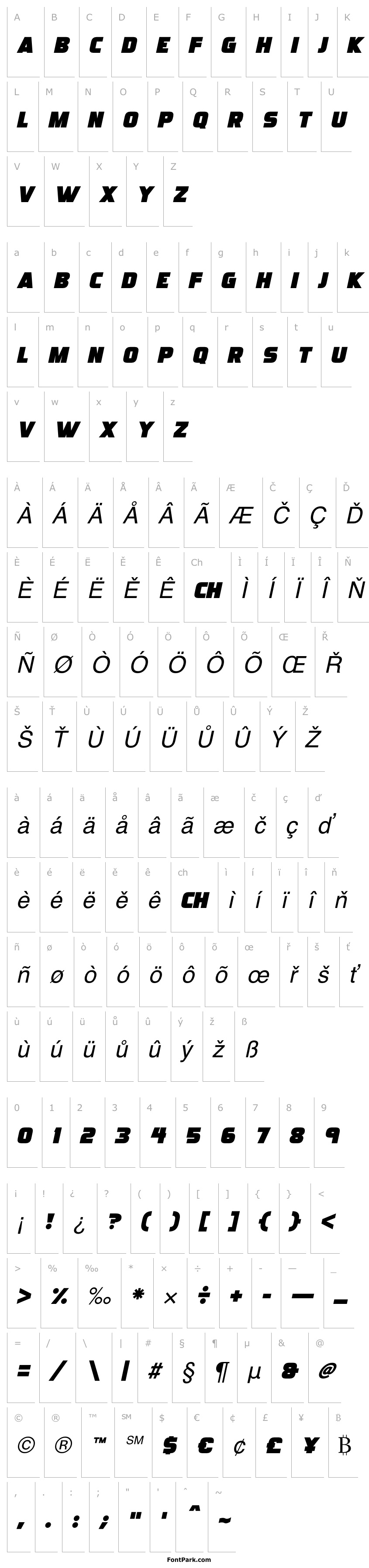 Overview Ultraquick Italic