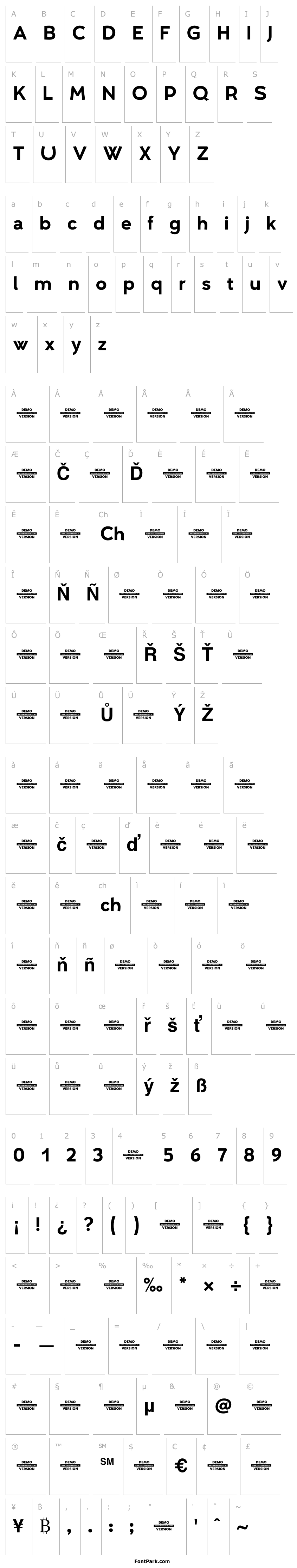 Overview Umba Sans Bold Demo