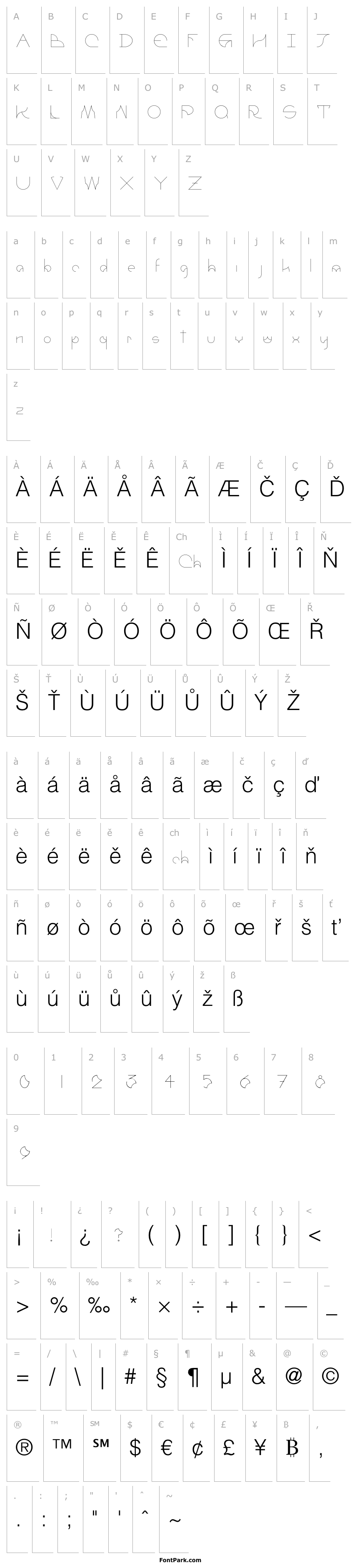 Overview UMBRA LightRegular