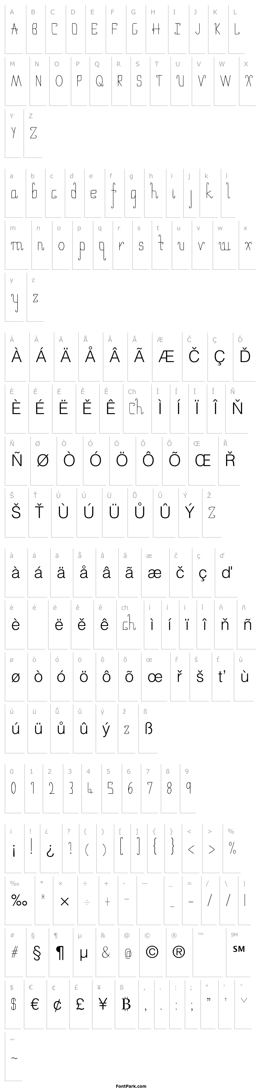 Overview Umbrella Thin