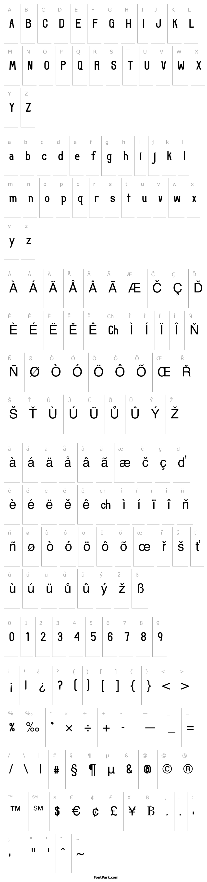 Overview UncertainSans