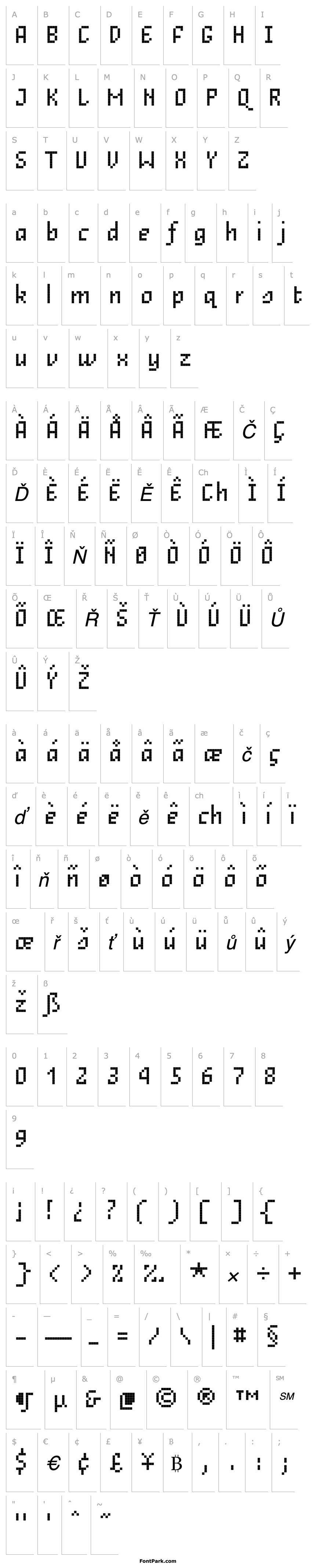 Přehled Unibody 8 Italic