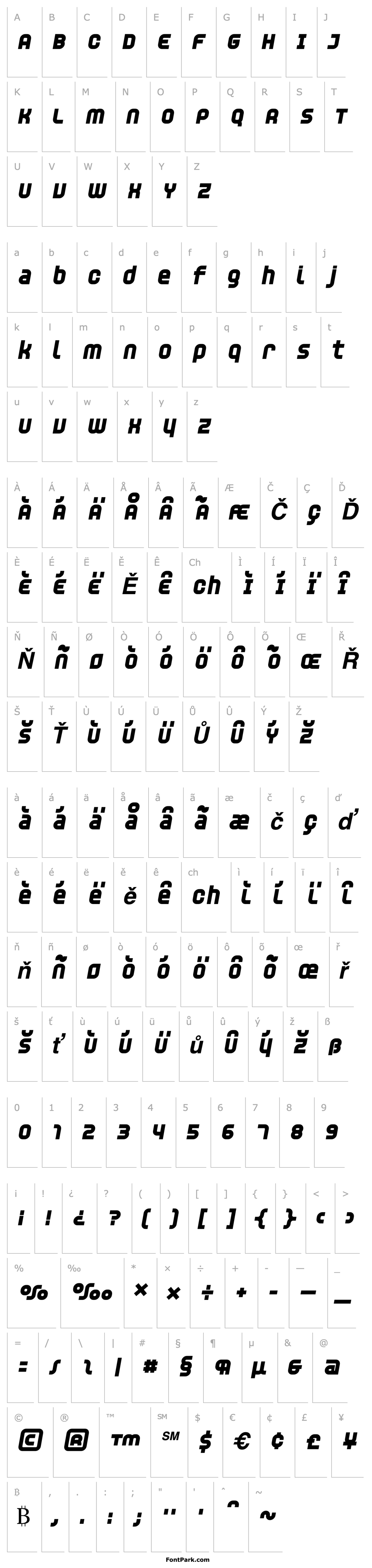 Přehled Unisect BlackOblique