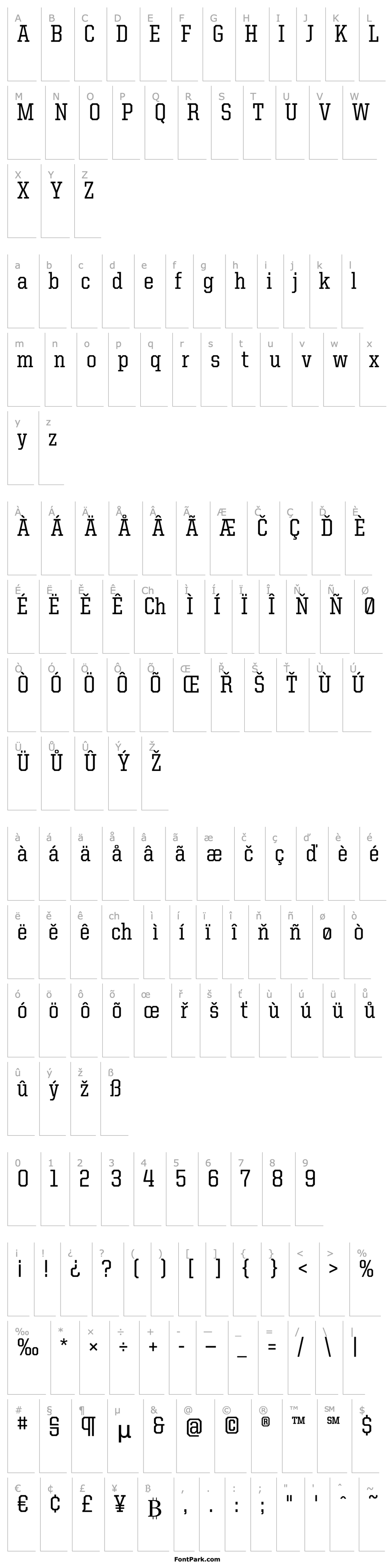 Overview UnitedSerifSemiCond-Medium