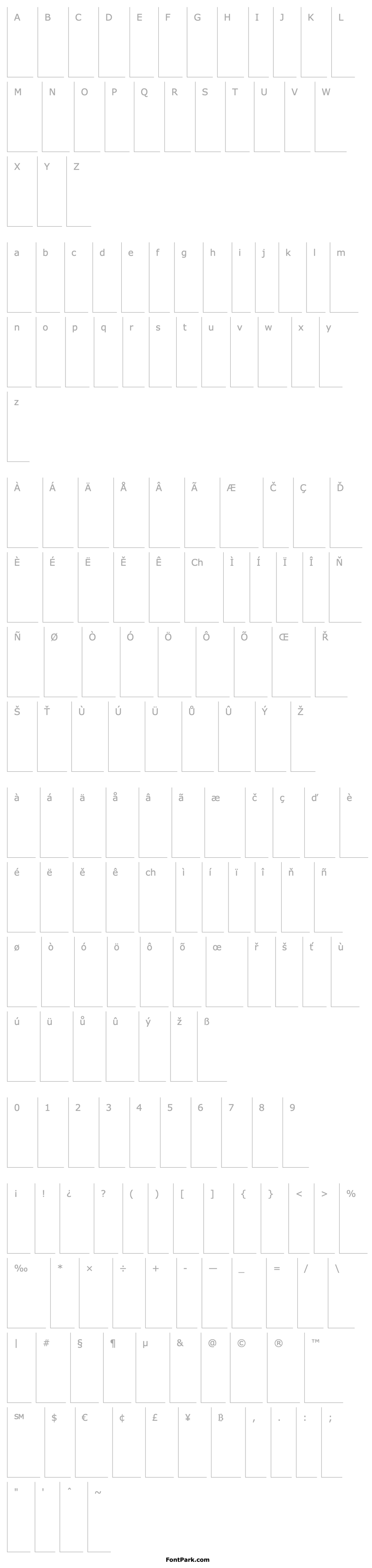 Overview Universans570_PP-Normal-Italic