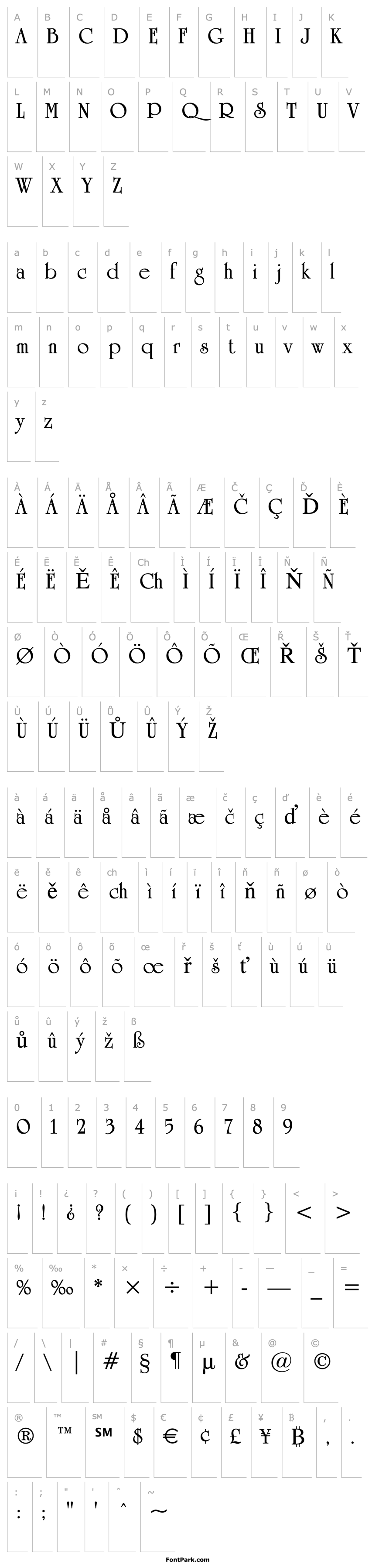 Overview University Roman Bold BT