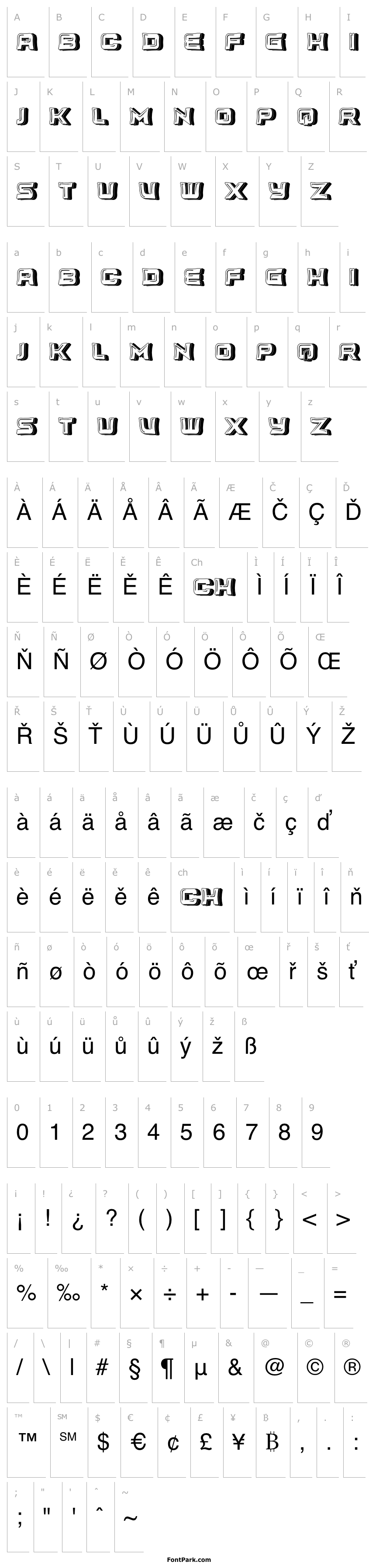 Přehled Unlimited White 3D Regular