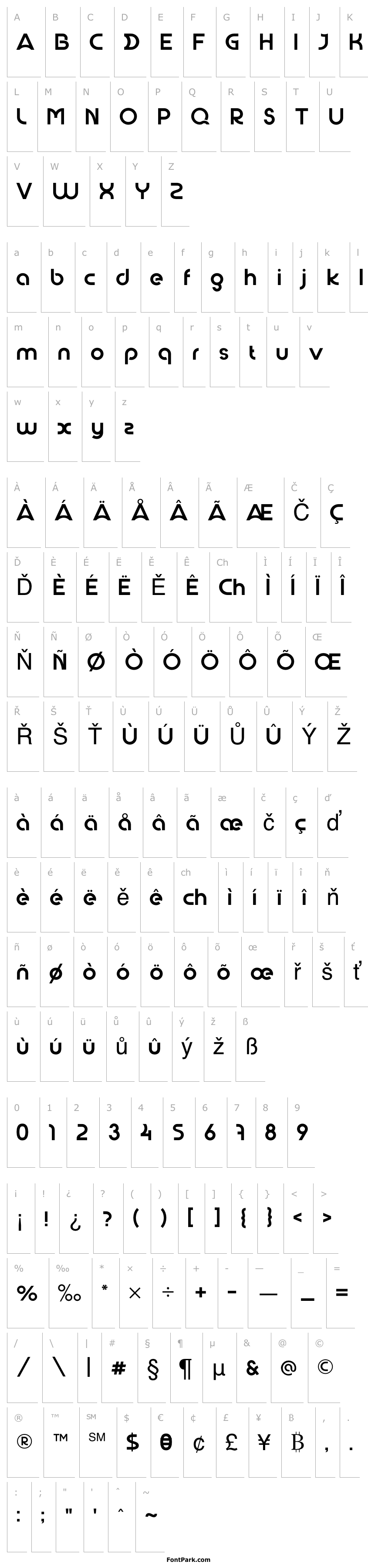 Přehled URIALFONT-Regular
