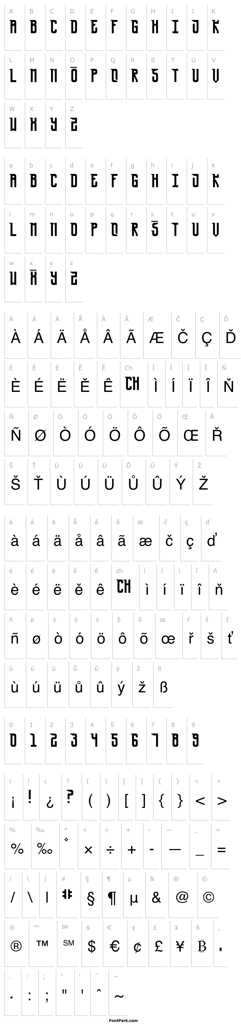 Přehled UrsaMinor-Regular