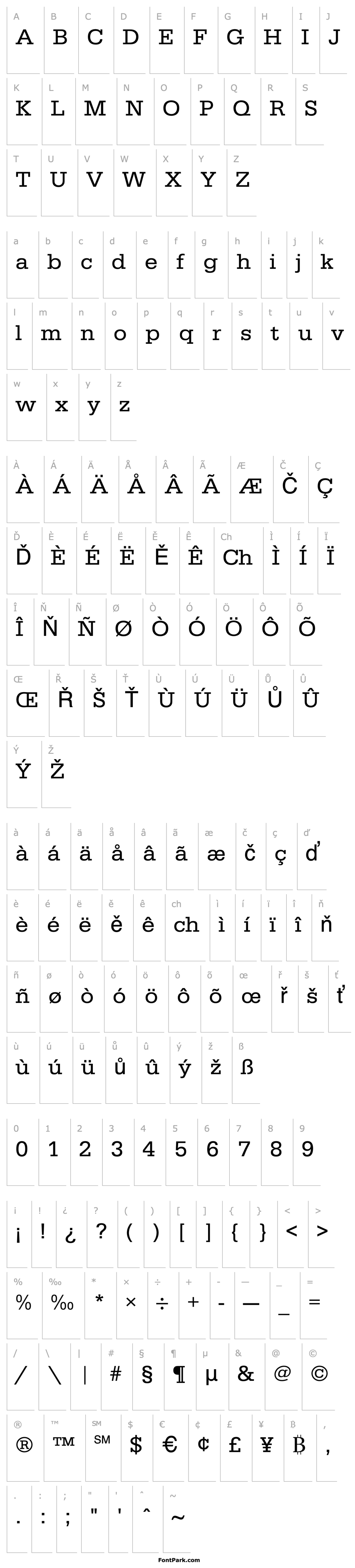 Přehled URWEgyptienneTWid