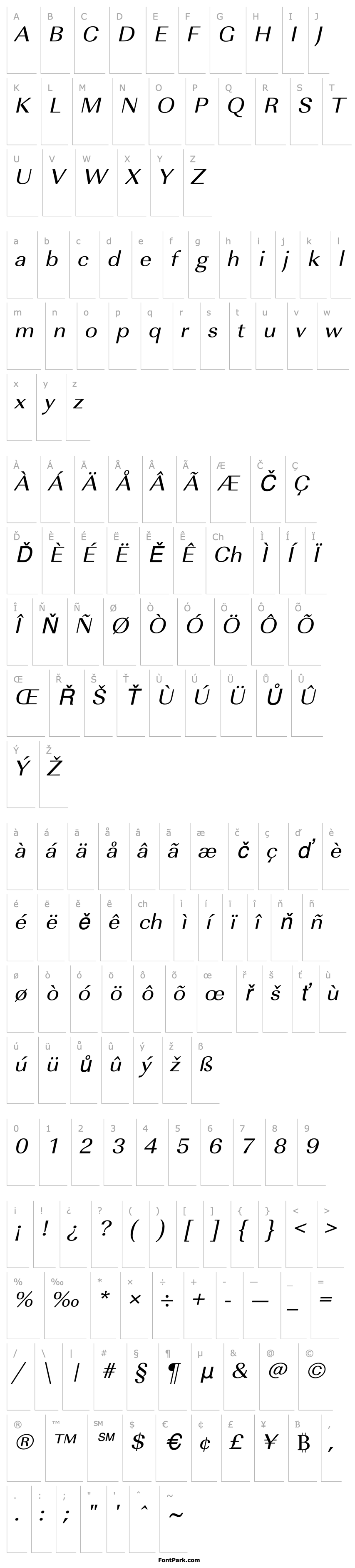 Overview URWImperialTExtWid Oblique