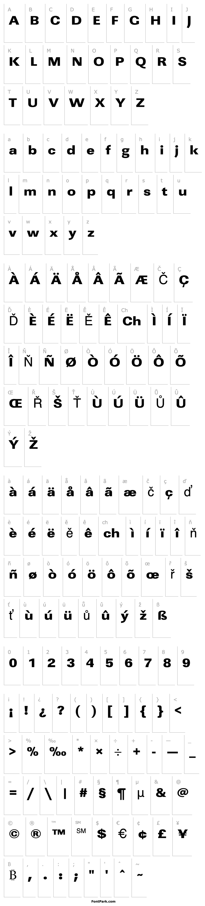 Overview URWLinearTUltBolExtWid