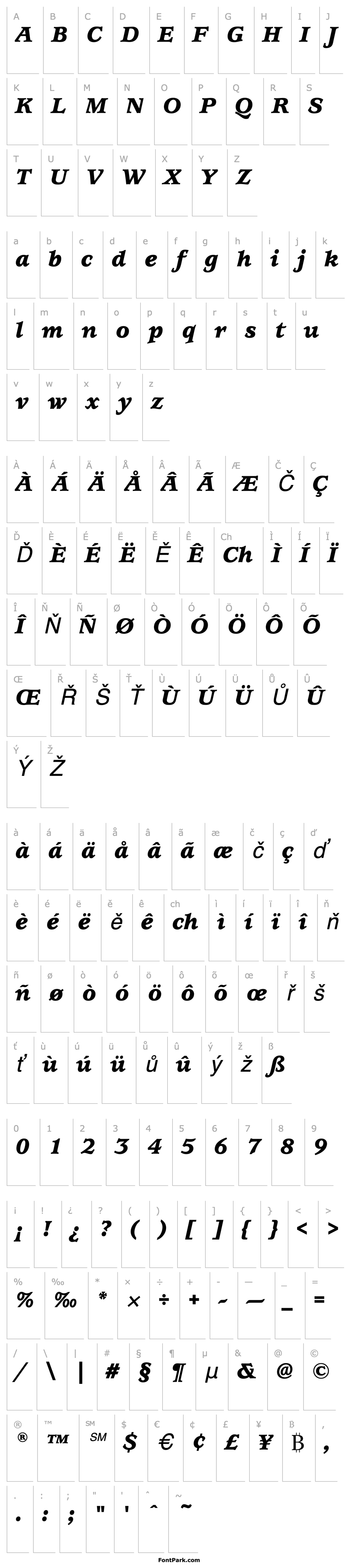 Přehled UsherwoodEF-BlackItalic