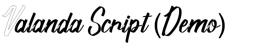 Preview Valanda Script (Demo)
