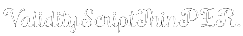 Preview ValidityScriptThinPERSONALUSE