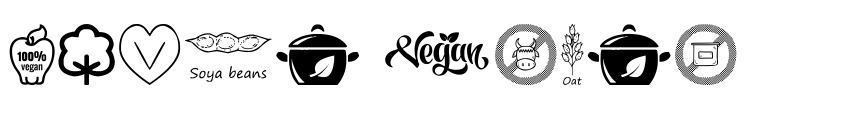 Preview Vegan Icons