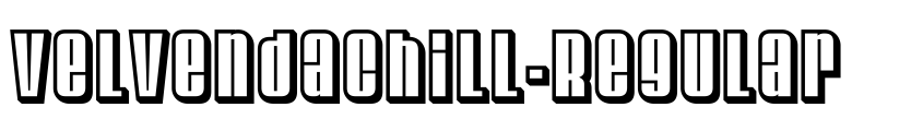 Font VelvendaChill-Regular by Ray Larabie